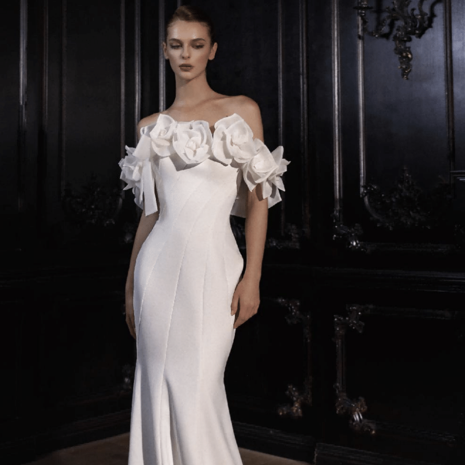 Casablanca bridal ballgown Imelda
